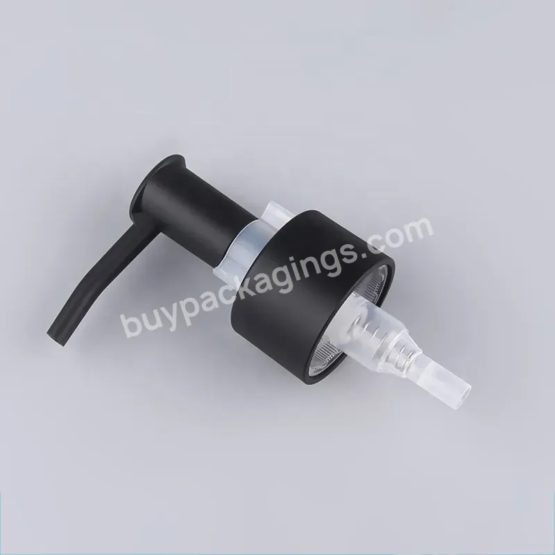 28/400 Uv Matte Black Lotion Pump Abs Plastic Wholesale Products China Custom Color Accept Type