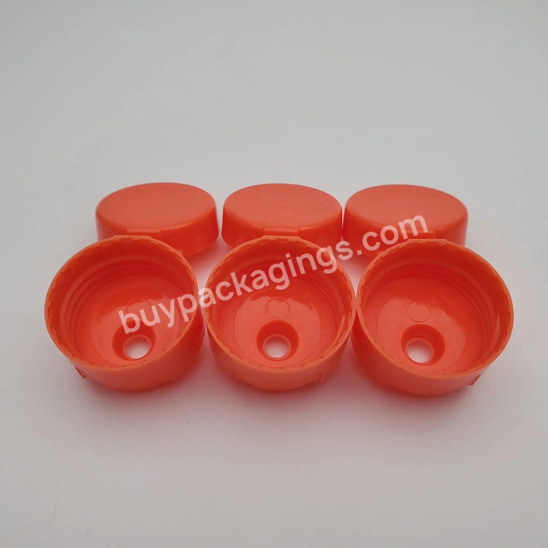 28/410 28mm Red Plastic Pp Flip Top Cap Lid With Large Orifice For Soy Sauce Bottle Olive Oil Bottle Caps