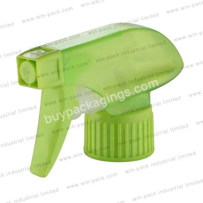 28/410 Spray Bottle All Plastic Sprayer Trigger In Green