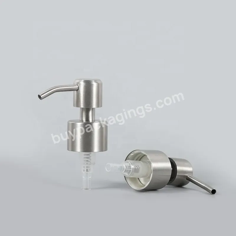 28/410 Stainless Steel Lotion Pump Ture Color Custom Color For Steel Bottle