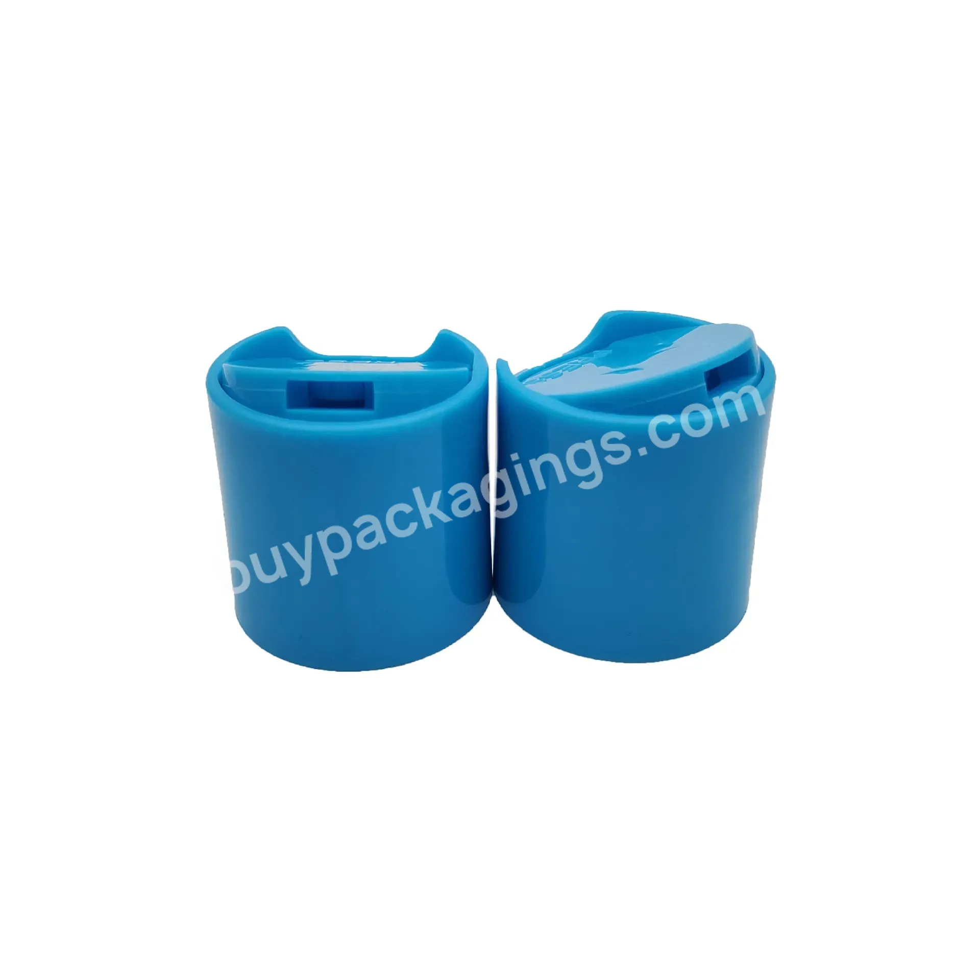 28mm 28/410 Smooth Disc Top Press On Cap For Cosmetic Bottles