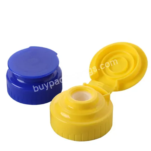 28mm 32mm 38mm Flip Top Cap With Silicone Valve For Honey Bottle