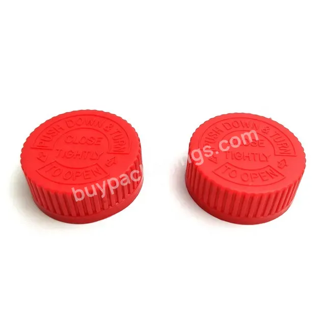 28mm Plastic Carbonated Drinks Bottle Caps,Plastic Lid With Tamper Proof Ring