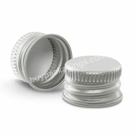 28mm Silver Aluminum Ropp Cap