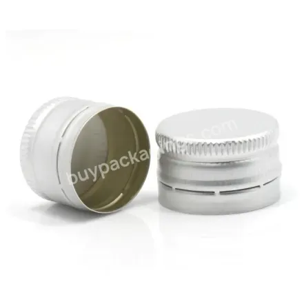 28mm Silver Aluminum Ropp Cap