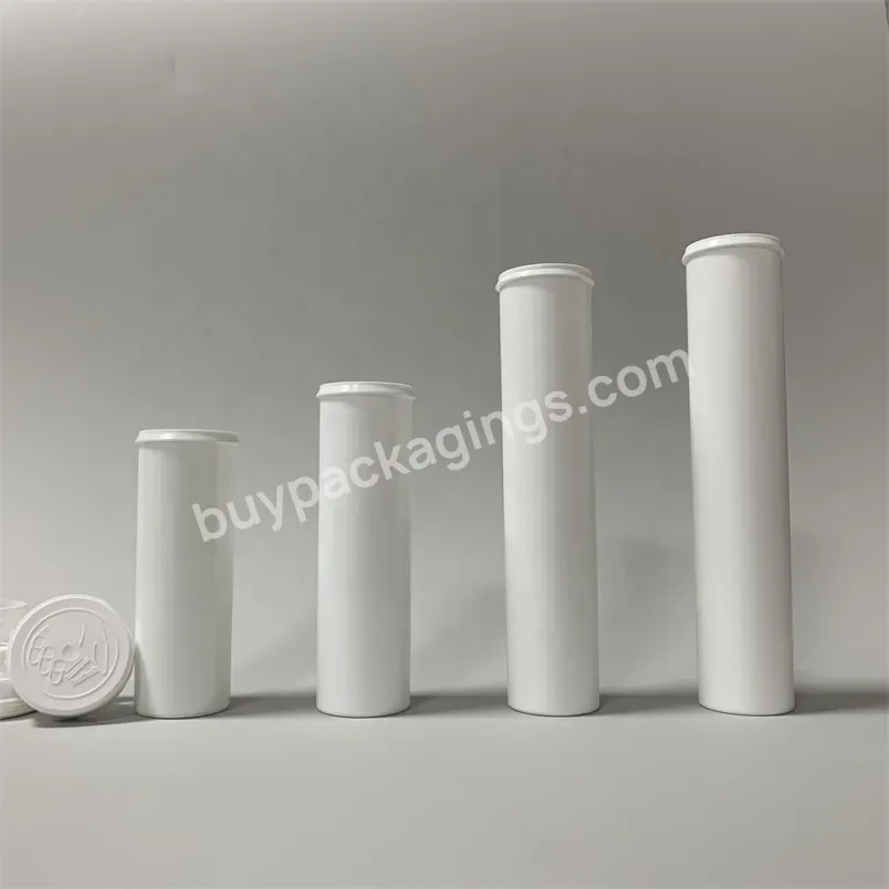 29*85mm Effervescent Tablet Tube Tear-open Plastic Health Bottle Medical Bottle Plastic Factory Direct Sales