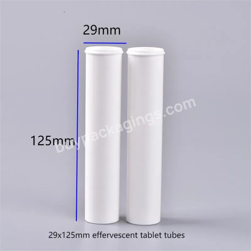 29x135mm 15 Tablets Effervescent Multivitamin Bottles For Sale With Desiccant Spring Caps