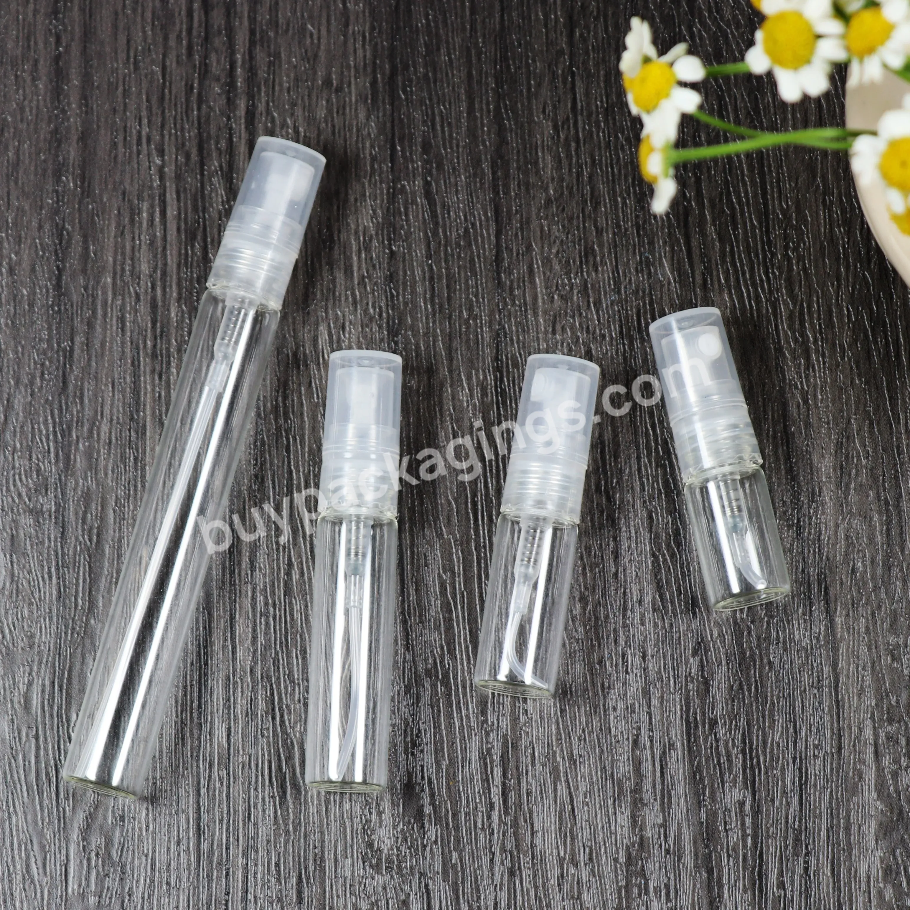 2ml 3ml 5ml 8ml 10ml Empty Refillable Fine Mist Mini Glass Clear Spray Atomizer Perfume Bottle