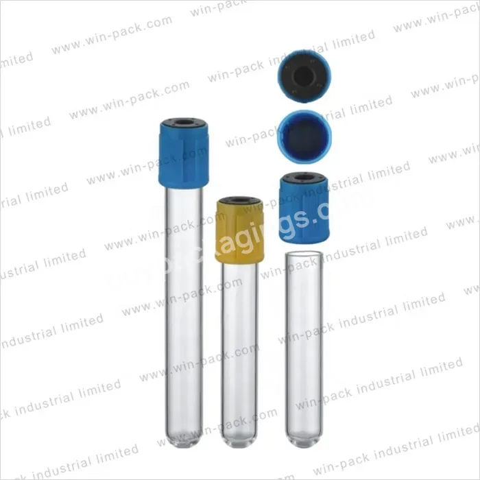 2ml 3ml Lock Round Bottom Glass Bottles Penicillin Bottle Powder Liquid Bottle Serum Cosmetic Packaging