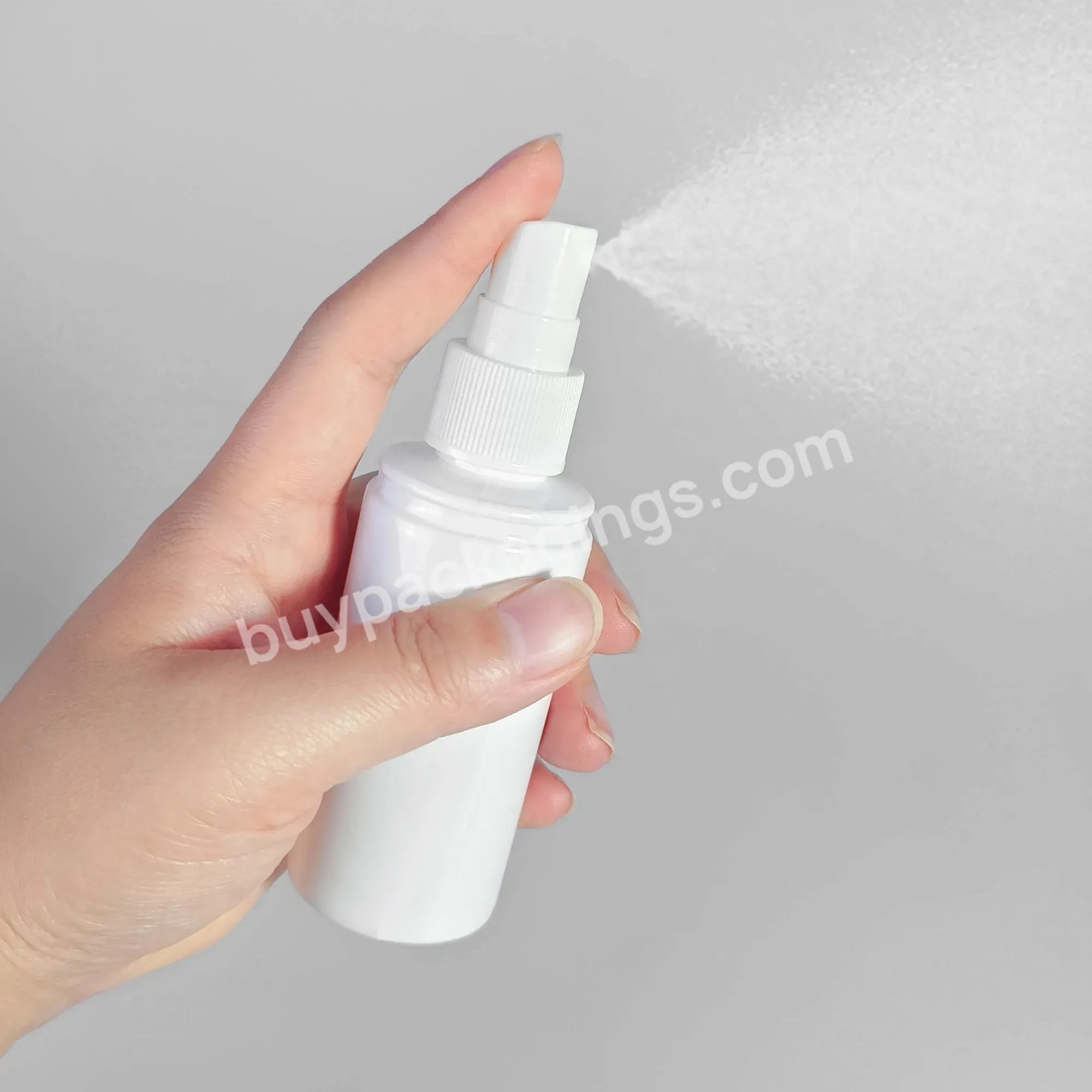 2oz 3oz Mist Sprayer Plastic Bottle 100ml Cosmetics Packaging Hair Matte Fine Mist Spray Bottles For Men Perfume Bottles