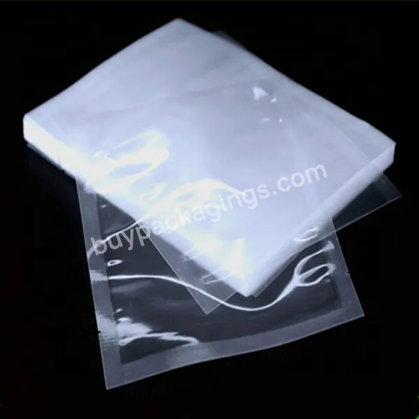 3 Side Sealed Food Vacuum Sealed Transparent Plastic Bags