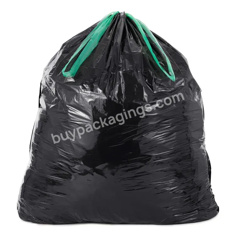 30 13 Gallon Garbage Trash Bags With Draw String Custom Heavy Duty Garbage Bag With Own Label