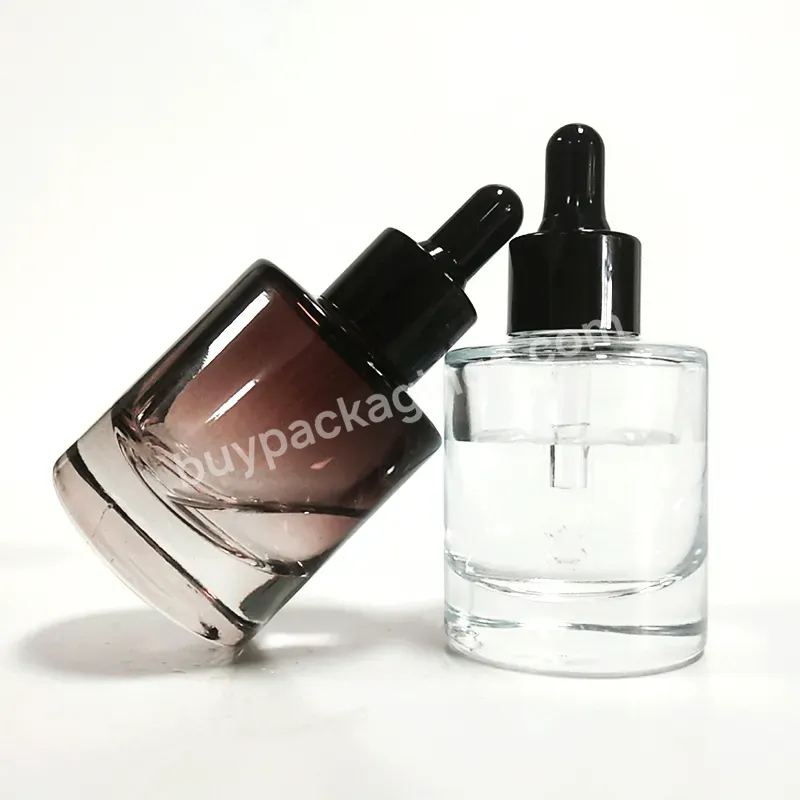 30 Ml Pink Blue Amber Clear Glass Dropper Bottles 30ml Glass Serum Dropper Bottle Essential Oil Essence Dropper Bottle