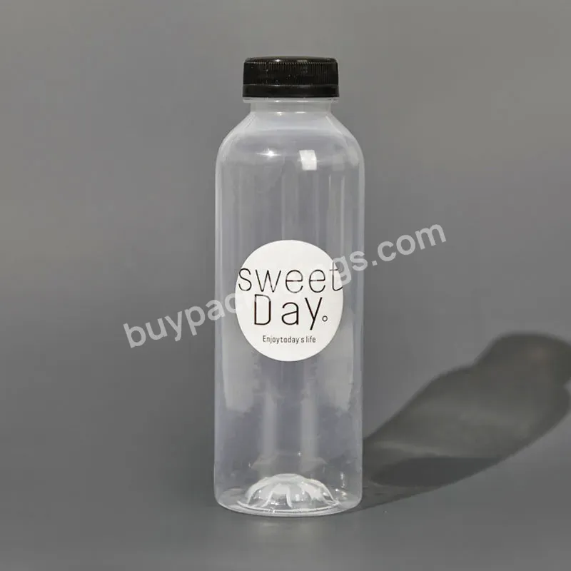 300ml 500ml 1 Liter Empty Pet Plastic Mineral Water Plastic Beverage Bottles