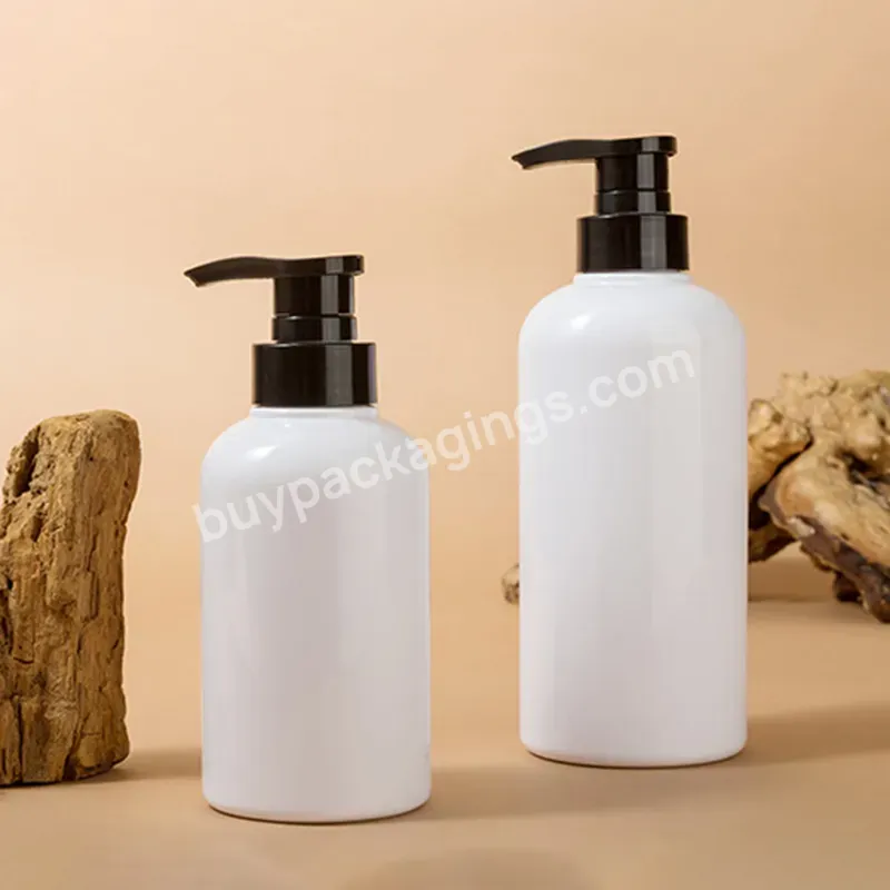 300ml 500ml Bottle For Hair Oil Hand Lotion Face Cream High Quality Pet Bottle Cosmetics Lotion Bottle