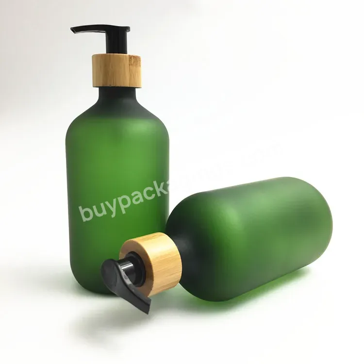 300ml 500ml Soft Touch Matte Green Shower Gel Plastic Pet Empty Bottle - Buy Shampoo Empty Plastic Bottles,500ml Amber Pet Bottles,Plastic Empty Bottle 250ml.