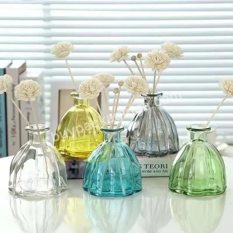 300ml Perfume Bottle Transparent Glass Aroma Diffuser Bottle