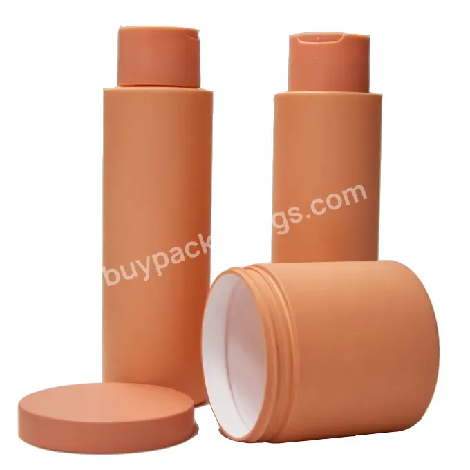 300ml Pet Hair Shampoo Bottle Empty Body Lotion Container Plastic Cosmetic Empty Shower Gel Bottle Detergent Packaging