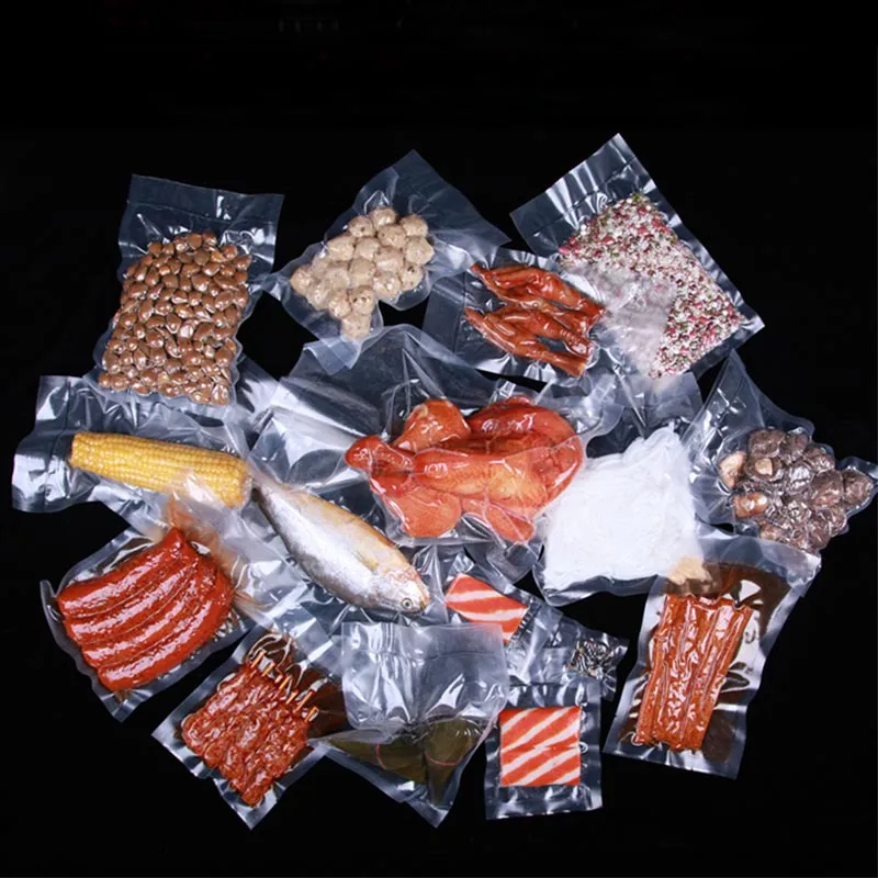 30cm*15m In Stock 11.8\x50' Embossed Disposable Storage Commercial Opaque Resealable Sous Vide Plastic Food Vacuum Bags