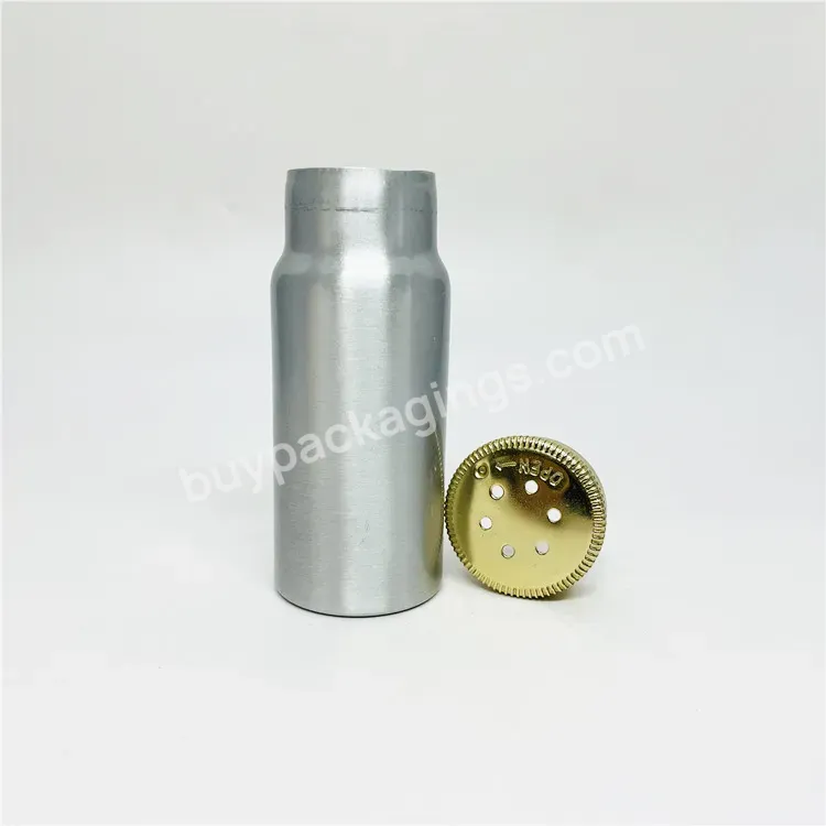 30g 1oz Mini Aluminum Talcum Powder Bottles For Baby Powder Packaging