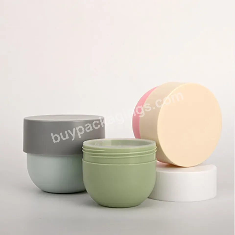 30g 45g Skin Care Container Jar Hair Product Jar Eco-friendly Face Cream Jar Plastic Cosmetic Private Label Containers