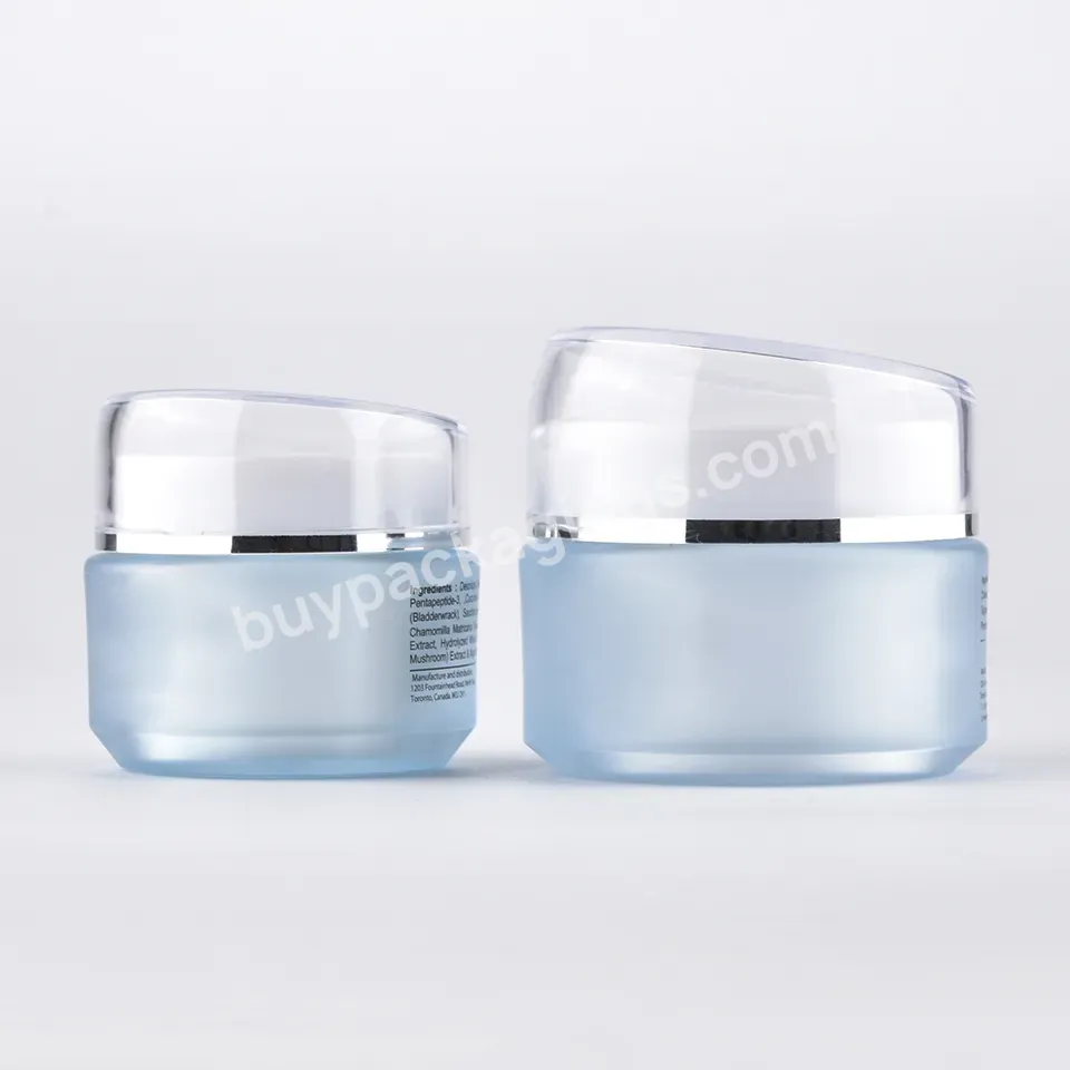 30g 45g Skin Hair Product Eco-friendly Plastic Container Cosmetic Private Label Face Cream Jar