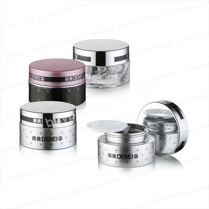 30g 50g 60ml 100ml 120ml Frosted Glass Jar Glass Cream Jar Glass Lotion Bottle With Pump For Skincare