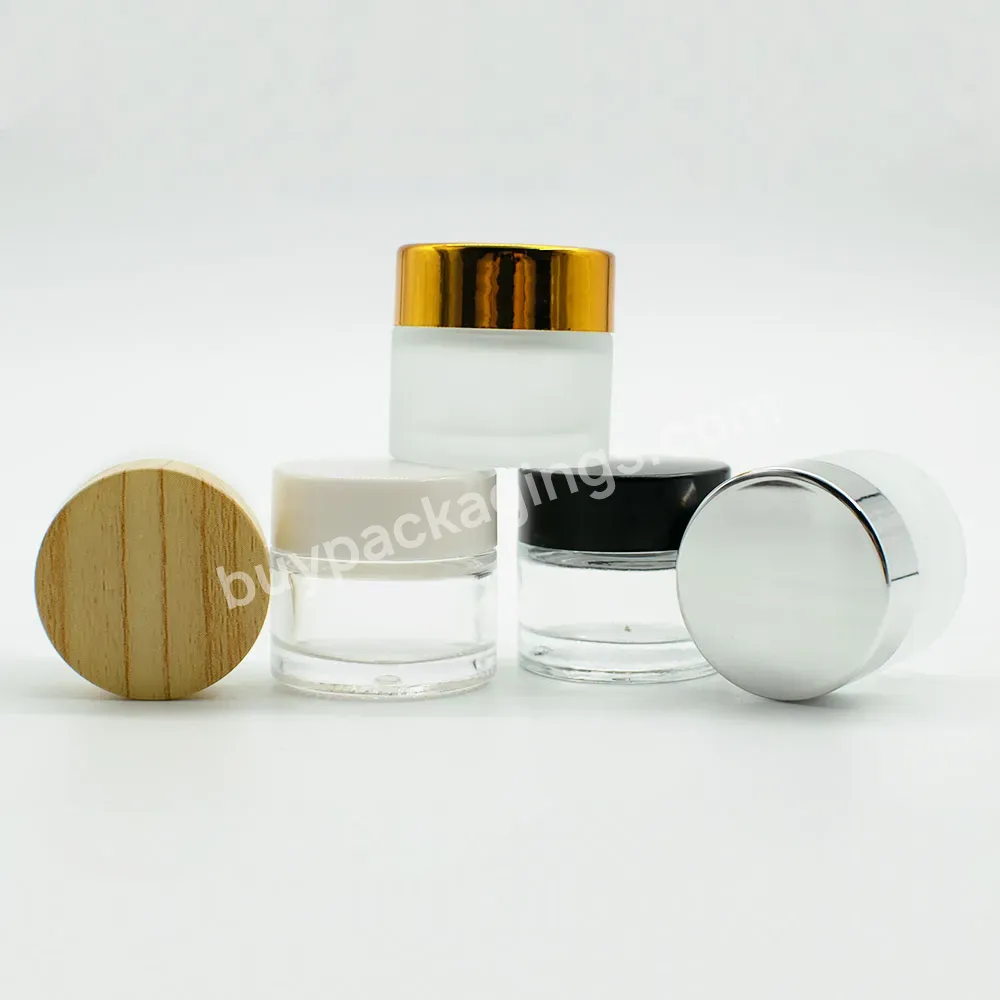 30g 50g Cosmetic Packaging Glass Jar For Face Cream