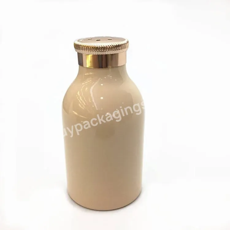 30g,80g,120ml Dry Shampoo Carpet Powder Packaging Aluminum Powder Bottle With Sifter Lid