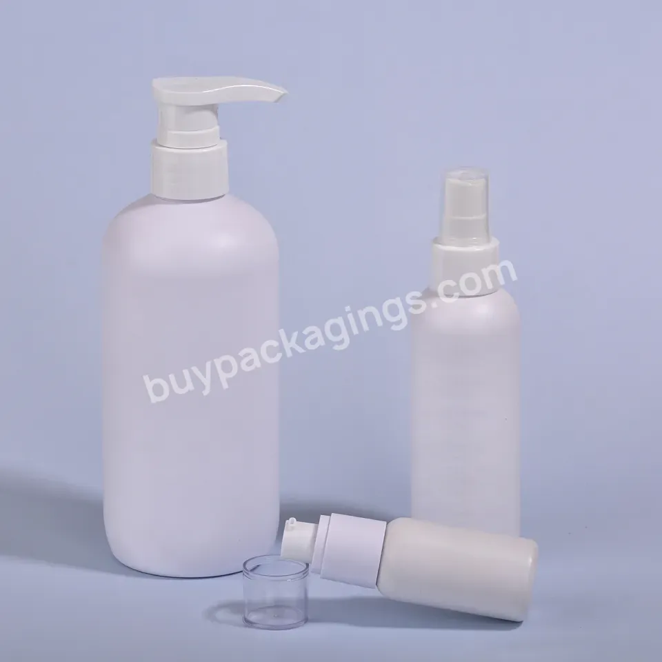 30ml 130ml 430ml Pet Plastic Lotion Bottle With Custom Pump Luxury Body Lotion Packaging Lotion Bottle