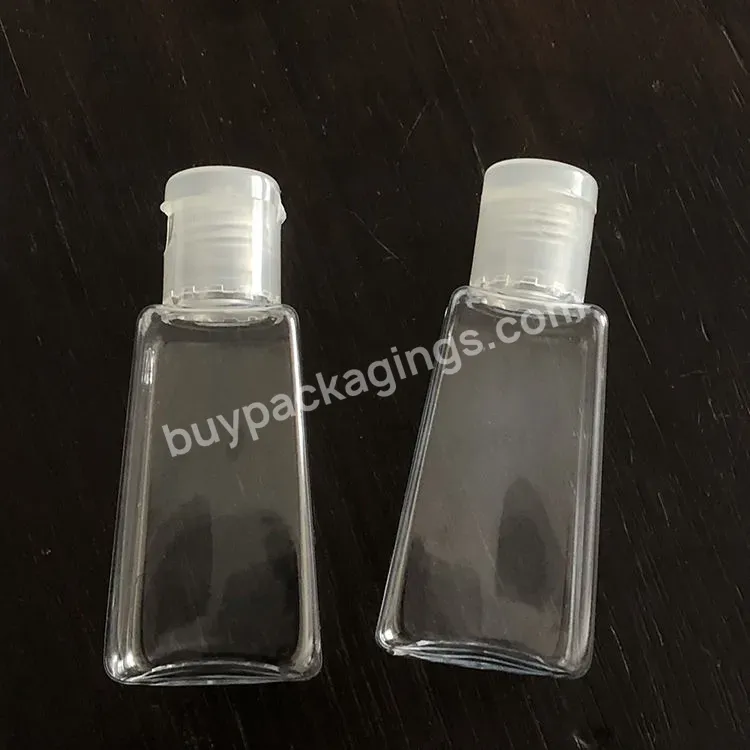 30ml 1oz Pet Empty Hand Wash Hand Sanitizer Plastic Bottle With Silicone Holder