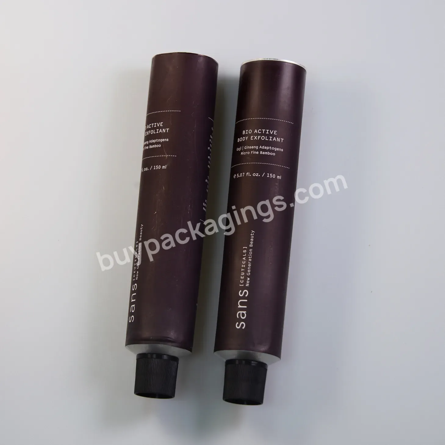 30ml 2oz Face Beauty Empty 1oz Aluminum Luxury Body Cream Cosmetic Tubes 50ml Cosmetic Packaging Custom 100ml