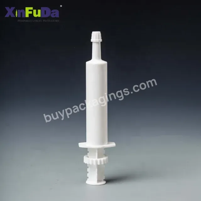 30ml 30cc 30g Disposable Plastic Animal Livestock Horses Oral Paste Syringe With A Plastic Piston For Packaging Horse Supplement - Buy 30ml Plastic Horses Paste Syringe,Custom Plastic 30g 30ml White Barrel Horse Syringes,Cheap Empty White Disposable