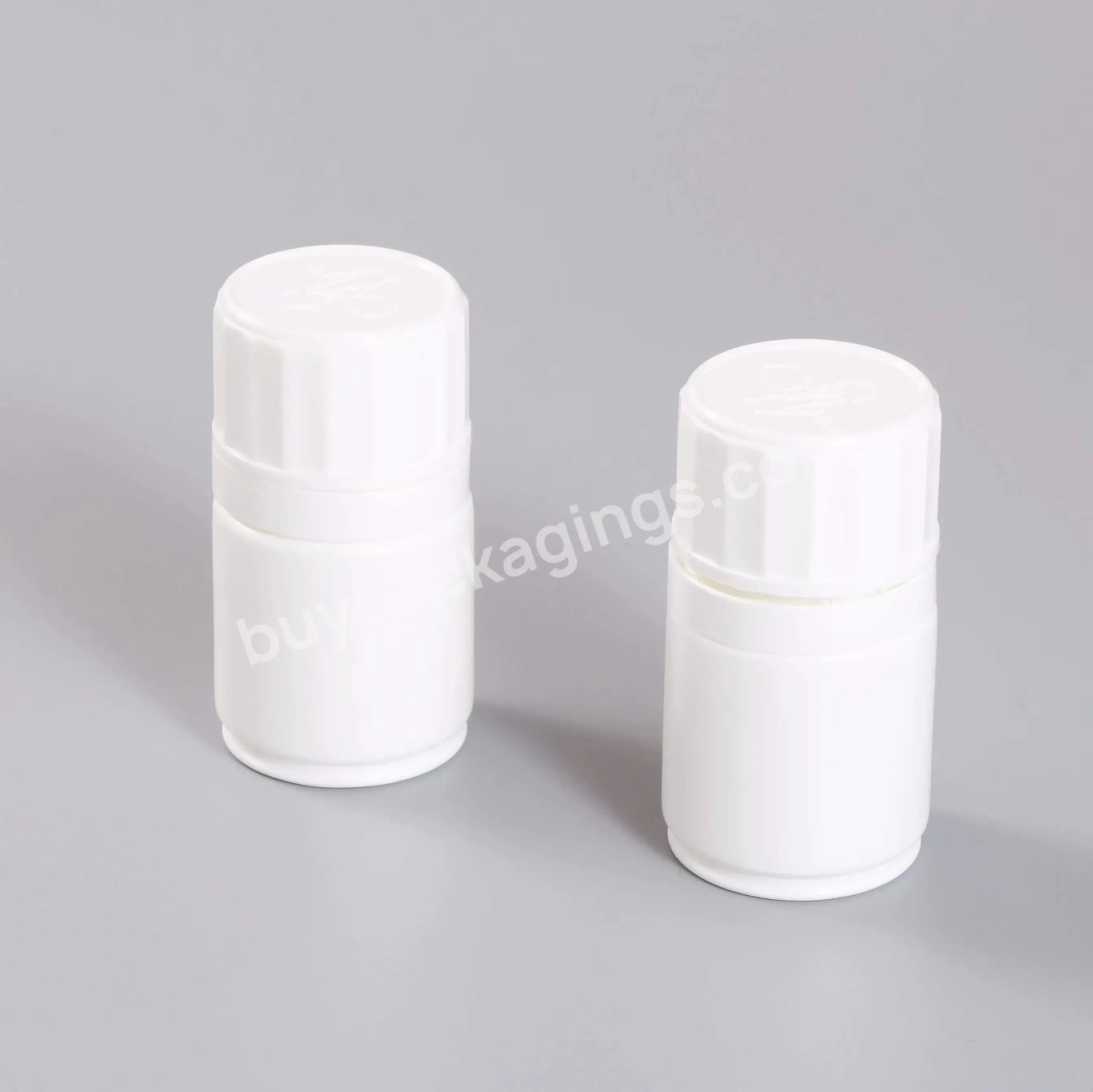 30ml 35ml Pill Bottles Child-anti Cover With Desiccant Capsule Bottle Tablet Packaging Pill Plastic Bottles