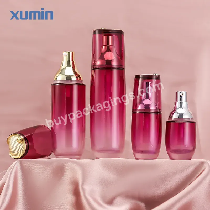 30ml 40ml 100ml 120ml Guangzhou Glass Bottle Cosmetics Packaging Containers Glass Skin Care Lotion Glass Bottle 100 Ml