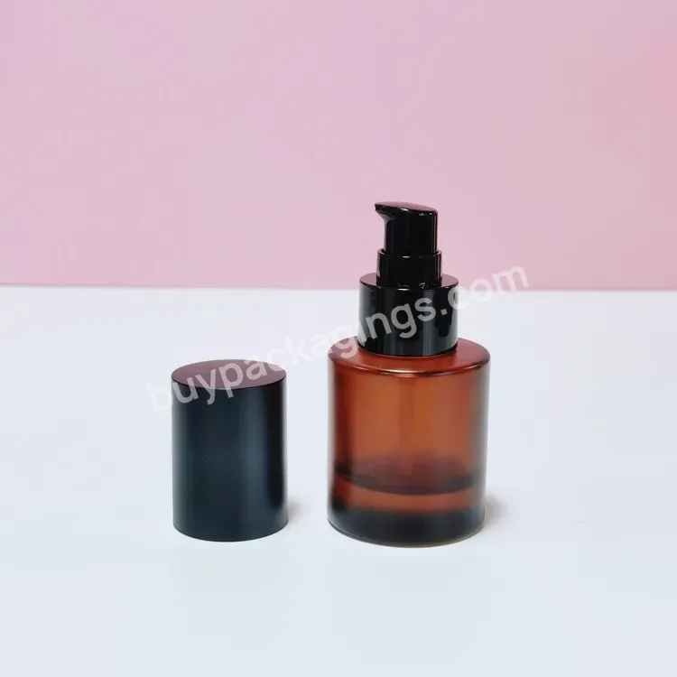 30ml 40ml 50ml New Arrival Amber Thicken Glass Dropper Bottle Serum Bottles Essential Oil Cosmetic Packaging