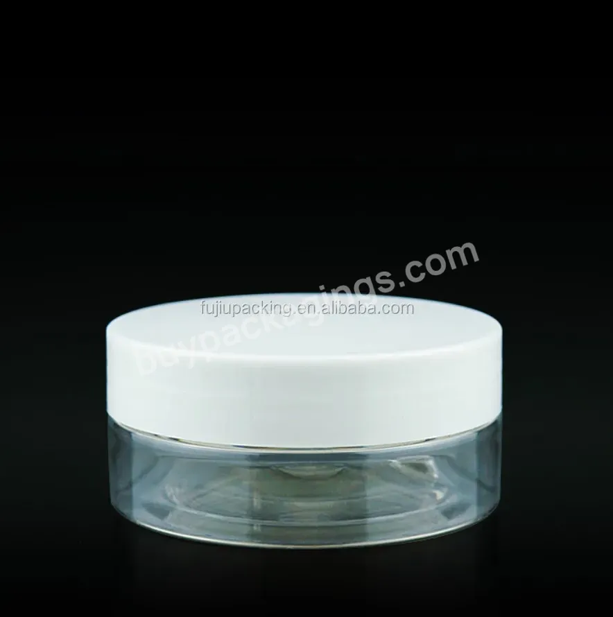 30ml 50ml 100ml 120ml 200ml 250ml 500ml Plastic Pet Jar Container With Plastic Lid - Buy 30ml 50ml 100ml 120ml 200ml 250ml 500ml Plastic Pet Jar,Hot Sale Plastic Pet Jar Container,Pet Jar Container With Plastic Lid Food Jar.