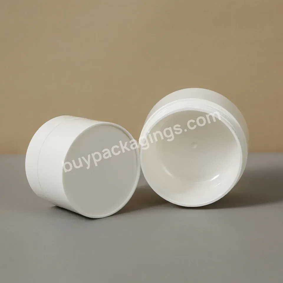 30ml 50ml 100ml 120ml White Pp Cream Jar Cosmetic Packaging Neck Cream Facial-pack Plastic Cream Jar