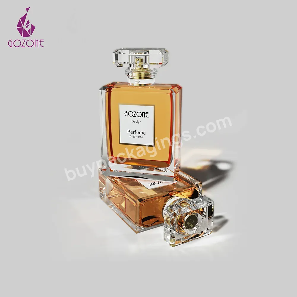 30ml 50ml 100ml Perfume Empty Glass Bottle With Cap