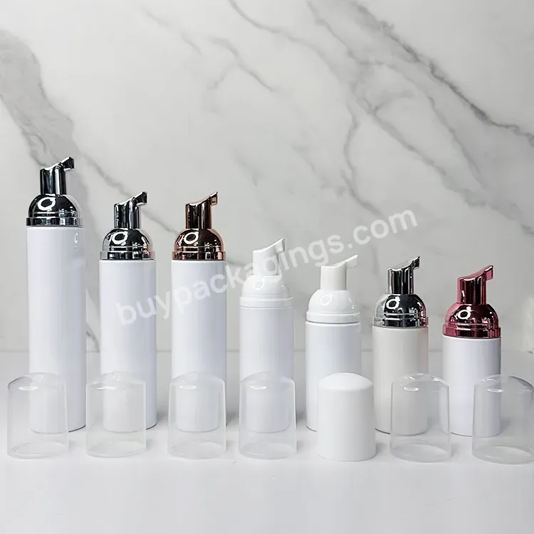 30ml 50ml 60ml 100ml White Foaming Liquid Soap Hand Wash Bottle 150ml 250ml White Pet Plastic Dispenser Soap Foam Pump Bottle