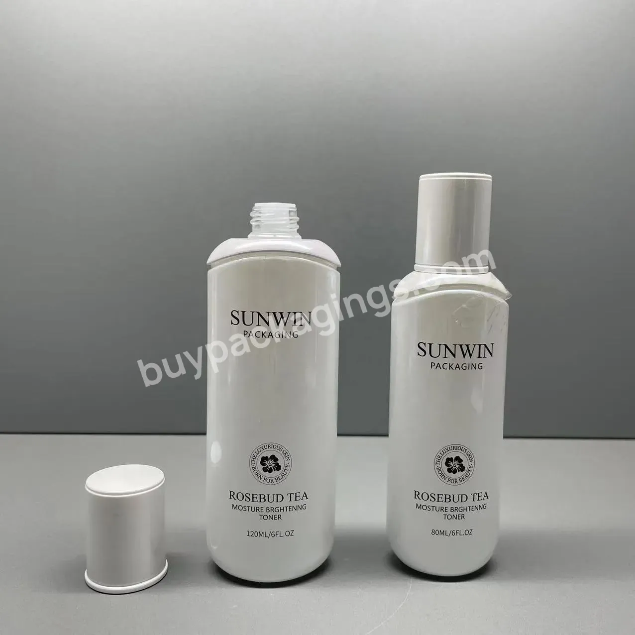 30ml 50ml 80ml 100ml 120ml 20g 50g Glass Lotion Bottle Jar Foundation Cream Serum Cosmetic Packaging With Lotion Pump