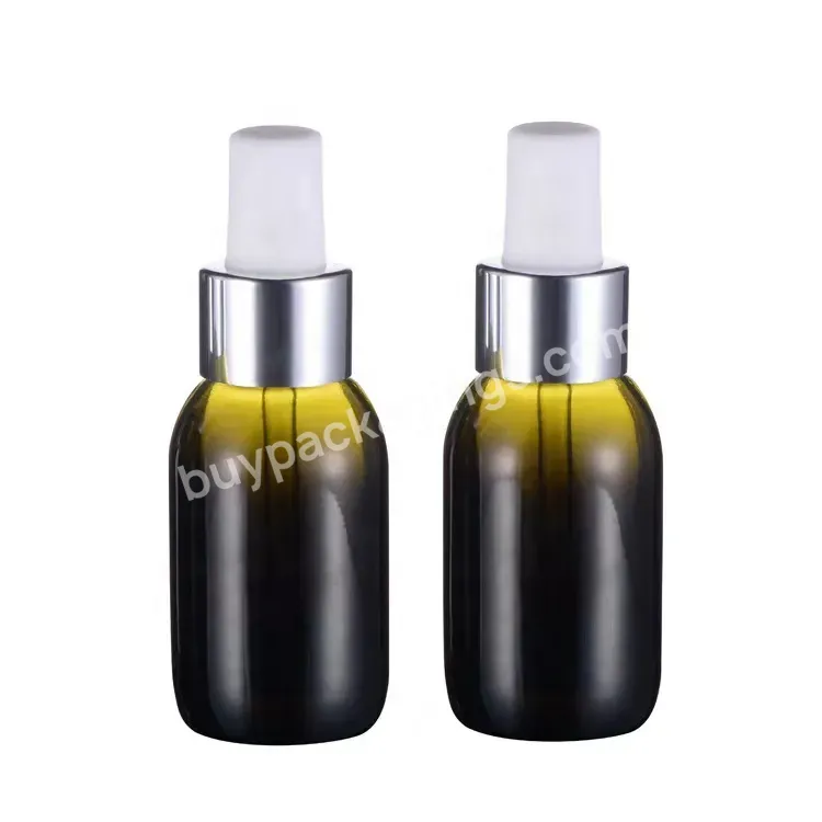 30ml 50ml Luxury Eco Cosmetic Glass Dropper Bottle Sustainable Cosmetic Packaging Suppliers