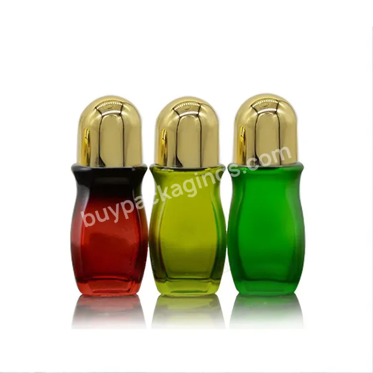 30ml 50ml Roller Ball Glass Bottle Glass Oil Bottle Hair Oil Bottles With Custom Label