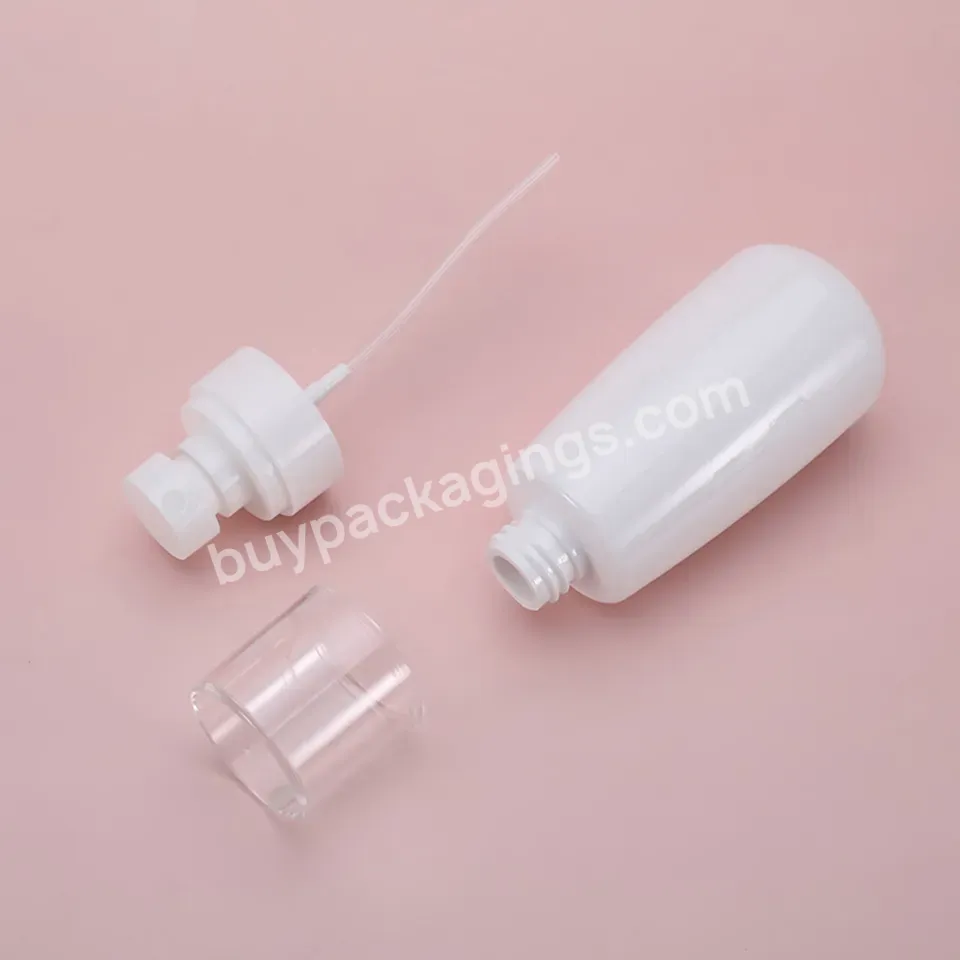 30ml 60ml 80ml 100ml Mist Spray Oval Pump Petg Traveling Bottle Set Lotion Toner Bottle Face Washing Spray Bottle