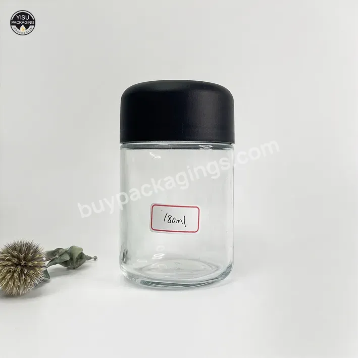 30ml 60ml 90ml Concentrate Container 3ml 5ml 9ml 7ml Clear Round Extract Oil Glass Jars With Child Proof Lid - Buy Glass Jars With Child Proof Lid,Oil Glass Jars,90ml Concentrate Container.