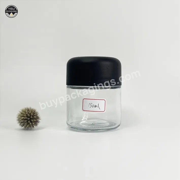 30ml 60ml 90ml Concentrate Container 3ml 5ml 9ml 7ml Clear Round Extract Oil Glass Jars With Child Proof Lid - Buy Glass Jars With Child Proof Lid,Oil Glass Jars,90ml Concentrate Container.