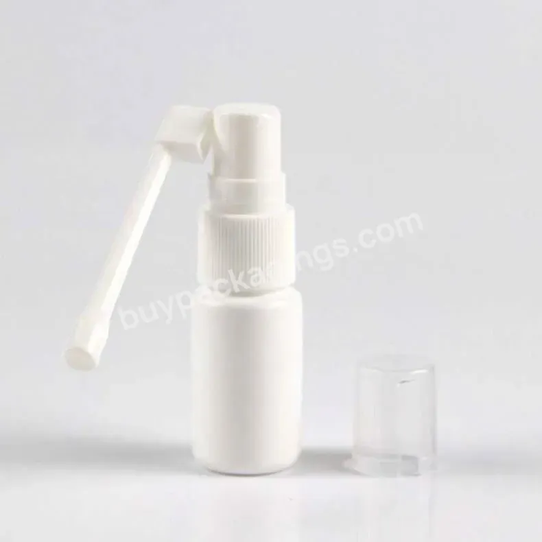 30ml 60ml Amber Plastic Bottle With Nasal Spray