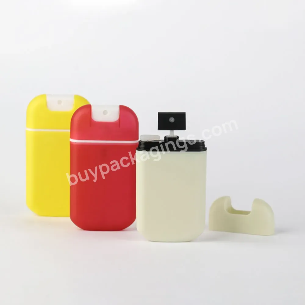 30ml Empty Plastic Hand Sanitizer Sprayer Refill Perfume Credit Card Atomizer Spray Bag Card Perfume Bottle