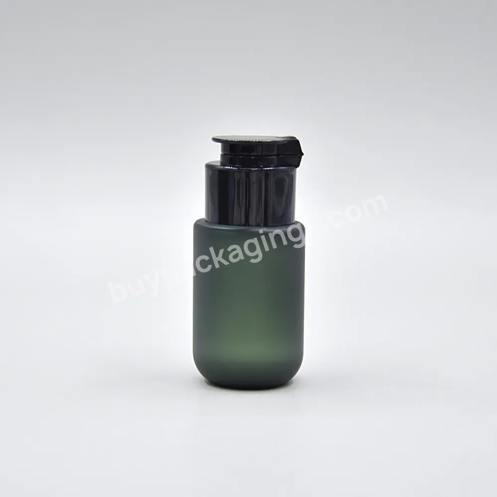 30ml Mini Pet Atrovirens Green Plastic Bottle With Screw Cap Men Skincare Products Face Moisturizer Toner Bottle