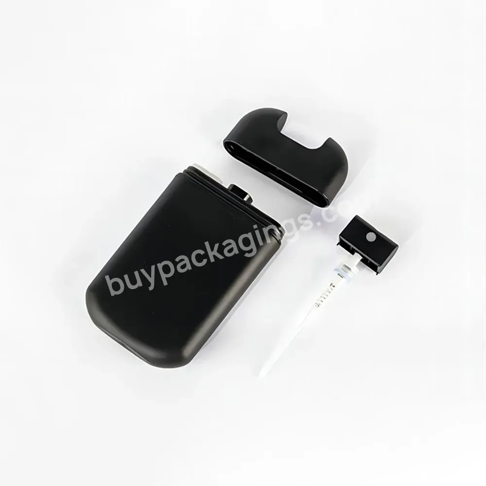 30ml Perfume Spray Bottle Portable Refillable Bottle Reusable Plastic U-shaped Credit Card Spray Bottle